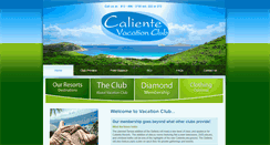 Desktop Screenshot of calienteclub.com